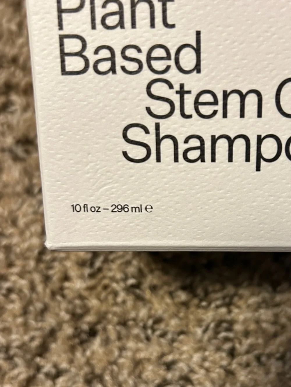 Plant Based Stem Cell Shampoo - Beige